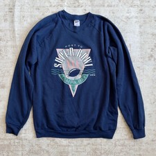 Vintage 1980s Trench NFL Tampa Bay Super Bowl XXV 25 host sweatshirt