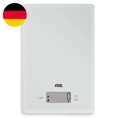 ADE Digitale Küchenwaage | Präzise Grammwaage Bis 5 Kg | Großes Display | Inkl.