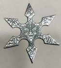 North View Products 2024 1/2 oz .999 Silver Throwing Star Dragon