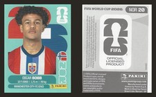 2026 Panini FIFA World Cup NOR20 Oscar Bobb Norway Sticker, LATAM