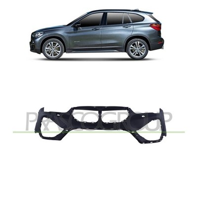 Stoßstange vorne grundiert + SRA für BMW X1 F48 LCI ab Baujahr 10/19 -06/22