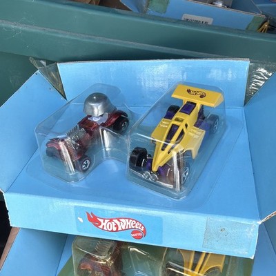 Vtg Hot Wheels Red Baron Redline Tires & Shock Factor KB Toys Exclusive Set