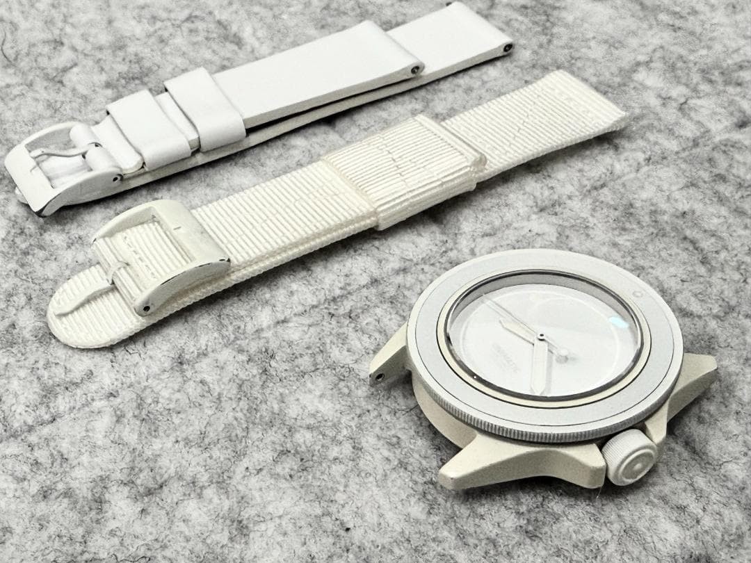 UNIMATIC x Maison MIHARA YASUHIRO U1-MY2 White Automatic Watch 40mm Limited 100 image 3
