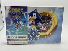 Sonic Colors Ultimate 30th Anniv Package PS4 Game Software + Art Book+ CD + Coin
