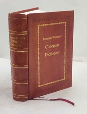 Merriam-Webster's Collegiate Dictionary [PREMIUM LEATHER BOUND]