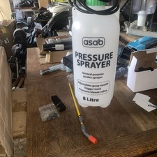 8L Garten Drucksprüher Tragbar Handpumpe Unkraut Sprühflasche 