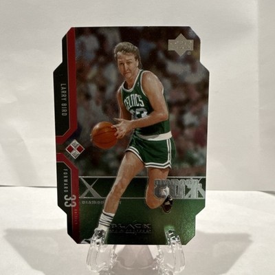 2004-05 Upper Deck Black Diamond Larry Bird , Dwayne Wade , JR Smith 