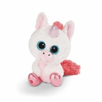 Nici Glubschis PlüSchtier Einhorn Milky-Fee Schlenker PlüSch Polyester Weiß 25Cm