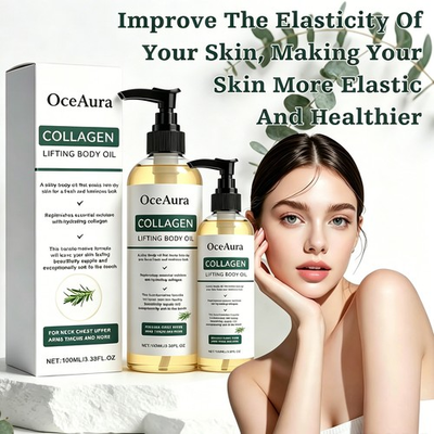 #ad 2XHydrating Collagen Body Oil Anti Aging Skincare Moisturizer Oil For Women Men $12.95