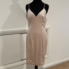 light pink velvet midi dress. guess, size medium