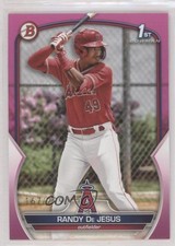2023 Bowman Prospects Fuchsia 167/299 Randy De Jesus #BP-19 0md