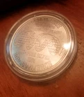Vintage 1 oz 1974 World Trade And Commerce USSC .999 + Fine Silver  Round
