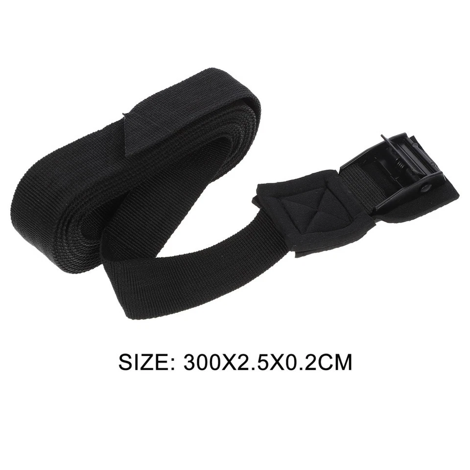  2 PIEZAS Cinturones tensores Correa de fijación Portaequipajes de techo para automóvil Correas de amarre Equipaje de automóvil Foto 3 de 4