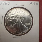 1987 American Silver Eagle Bullion $1 Coin