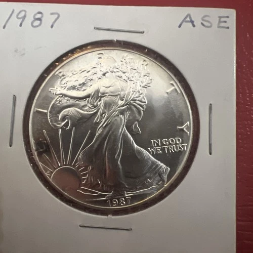 1987 American Silver Eagle Bullion $1 Coin