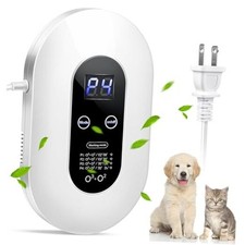 Ozone Odor Eliminator for Strong Odor 99 Cat Litter Deodorizer Dog Poof White