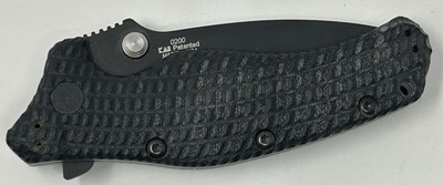 Zero Tolerance ZT 0200 Liner Lock Knife Black G-10 4'' Ken Onion Black BA21