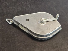 Vintage Irwin Strait Line Chalk Line Reel Plumb Bob Ohio Tool USA White Chalk!