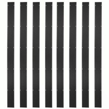 7' 10" L Black Ice Snowmobile Ski Carbide Glide Protector Guides - 8 pack