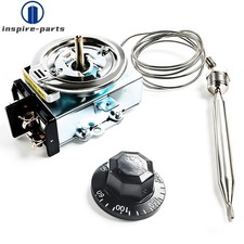 D1/D18 Thermostat for Steam Table 125-277VAC 60-250 F 30A Temp Control