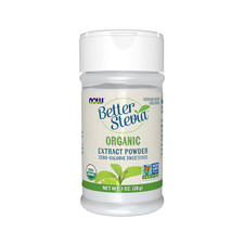 , Certified Organic Better Stevia, Extract Powder, Zero-Calorie Sweetener, Certi