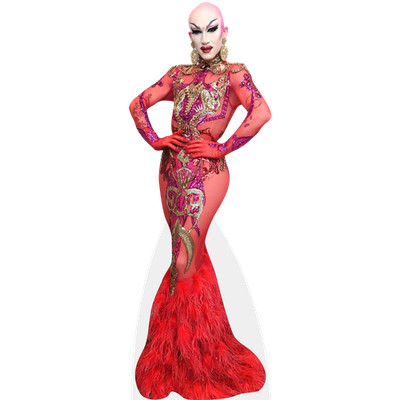 Alexander Steinberg (Red Dress) Mini Size Cutout