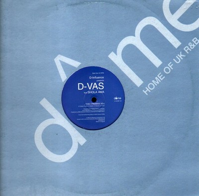 D'Influence - This I Promise You - Used Vinyl Record 12 - F6999z