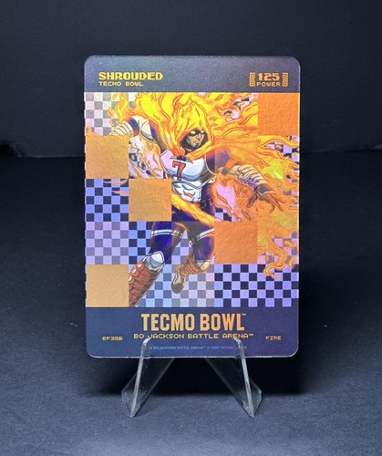 2026 Bo Jackson Battle Arena Tecmo Bowl SHROUDED C.J. Stroud BIG PIXEL FIRE FOIL
