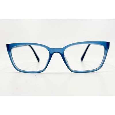 MODO Eco Biobased Blue Eyeglasses Frames Rectangle Lightweight Women