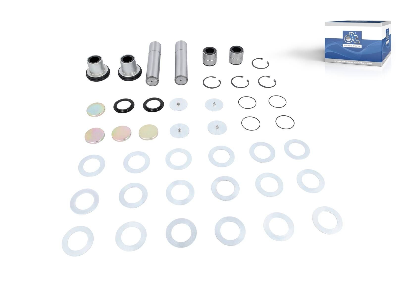 Kit pivot de fusée DT Spare Parts 3.96244 double pour train avant de camion de 52 mm