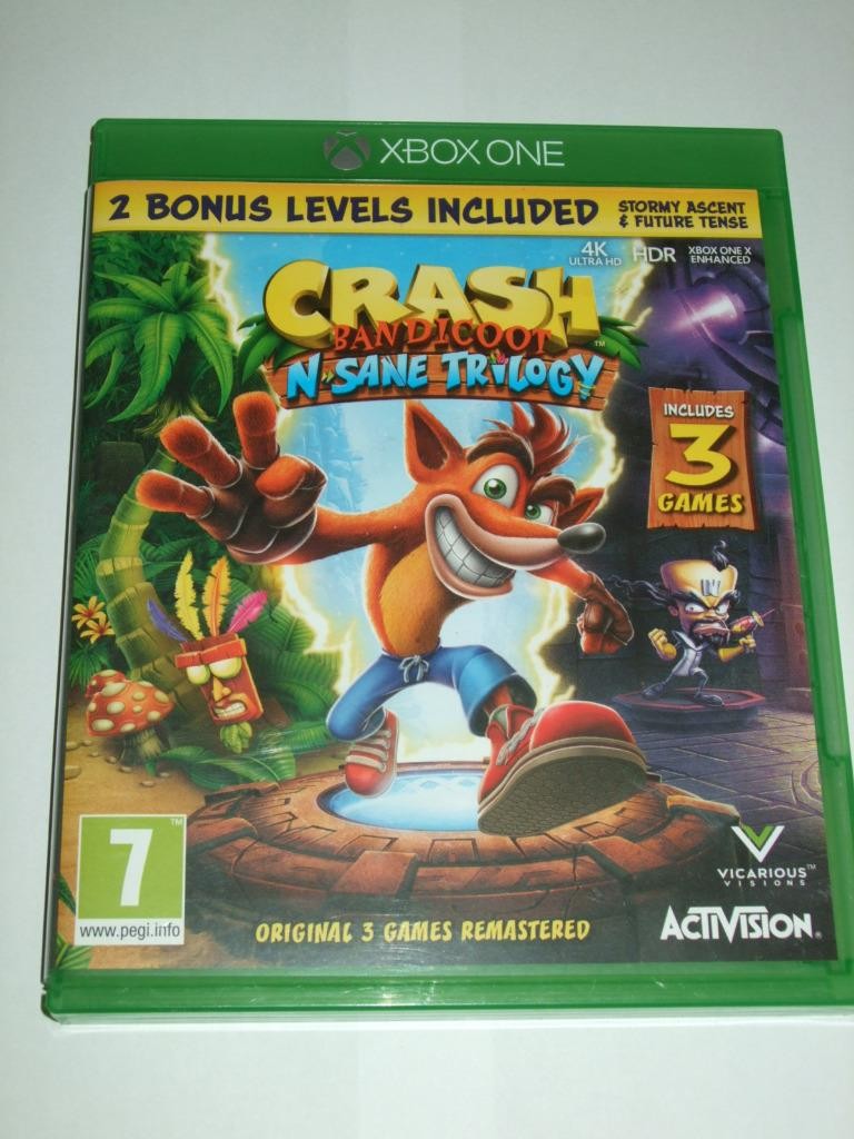 Crash Bandicoot N Sane Trilogy  Xbox One  ""FREE UK P&P""