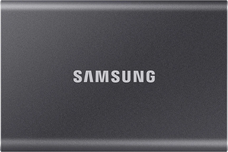 Samsung T7 Portable SSD - 1 TB - USB 3.2 Gen.2 External SSD Titanium Grey (MU-PC - Image 4 of 4
