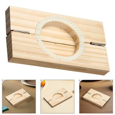 Dumpling Making Aid Tool Wonton Wrapper Press Maker Mold Tortilla