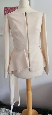Nagelneue Roland Mouret Enfield Brautjacke Größe 8 - Musterstück
