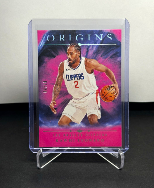 2024-25 Panini Origins Kawhi Leonard Los Angeles Clippers Pink /60 #69