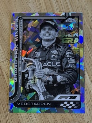 2025 Topps Chrome Sapphire F1 Max Verstappen /20 Formula 1 Red Bull Grand Prix