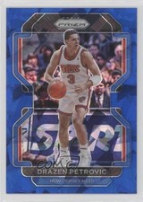 2021-22 Panini Prizm Blue Ice Prizm 2/125 Drazen Petrovic #292 HOF 0c3