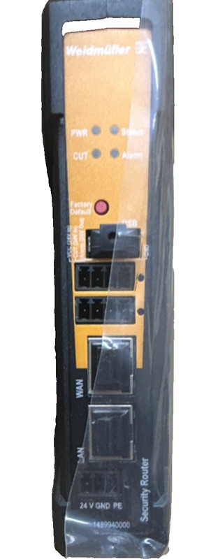 Weidmüller IE-SR-2GT-LAN-FN Industrial LAN/WAN Router 1489940000 Ethernet