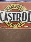 Wakefield Castrol Motor Oil Tin Metal Sign Classic 8"x12" Distressed Look — photo 2