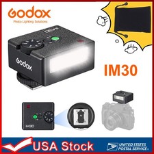 Godox iM30 Mini Flash Camera Flash GN15 Mini light for Canon Sony fuji nikon