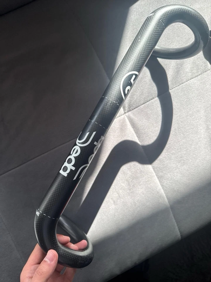 Deda Elementi Lenker Rennrad Carbon 35 / 420mm Black 31.8 - Bild 2 von 4