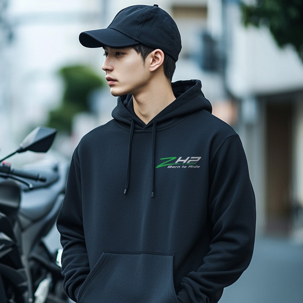 Kawasaki Z H2 2020-2025 - Motorcycle Hoodie Pullover for Riders | eBay