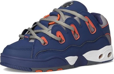 Osiris D3 OG Navy Grey Orange Mens Skate Trainers Shoes