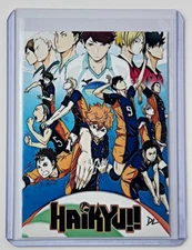 Haikyu!! Limited Edition Artist Signed “Anime Classic” Trading Card 4/10