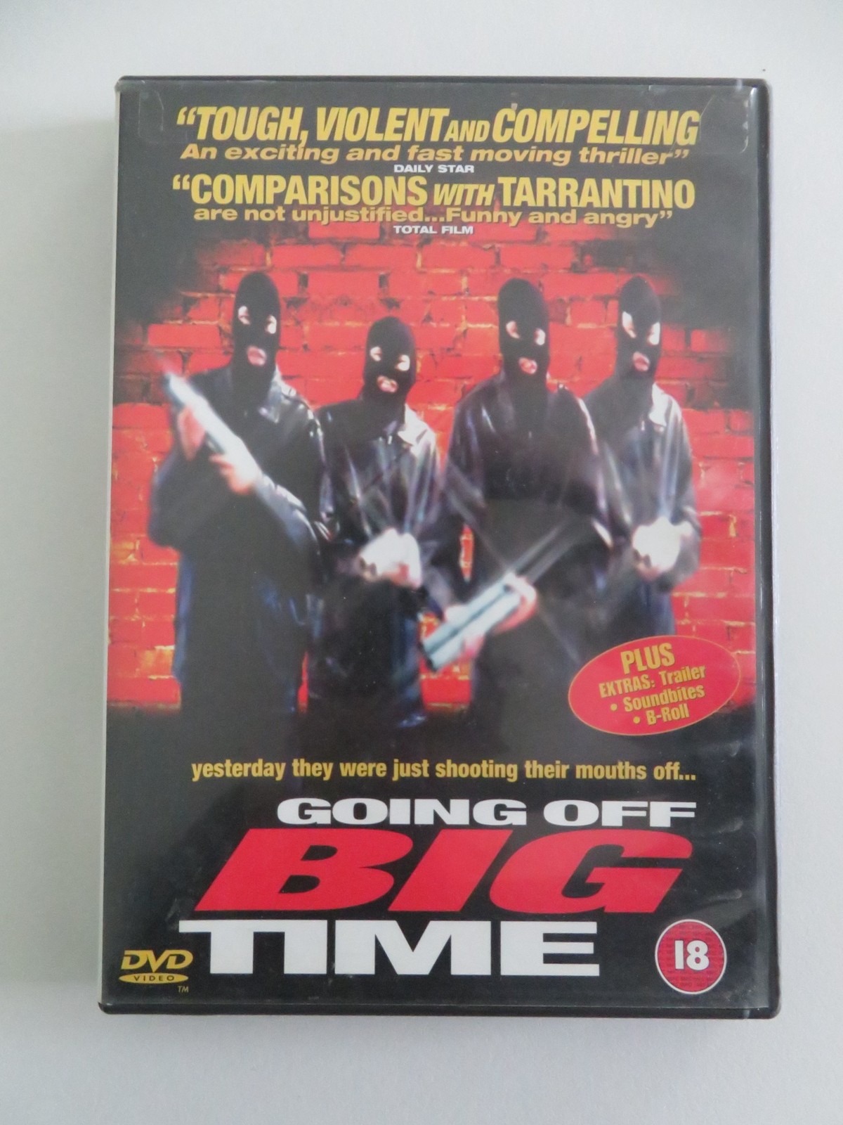 GOING OFF BIG TIME (DVD) NEIL FITZMAURICE DOMINIC CARTER 2000 REGION 2