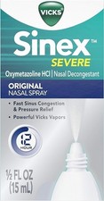 Vicks Sinex Severe Nasal Spray 0.50 oz Pack of 3 