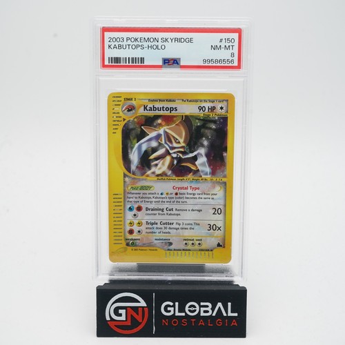 Kabutops graded PSA 8 for sale on eBay