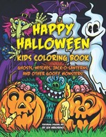 Halloween Malbuch FüR Kinder – Gespenster, Hexen, KüRbisse, Monster