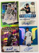 Detroit Tigers RC Lot 4 AUTO Max Anderson Gleyber Torres /35 Jung /50 Montero /2