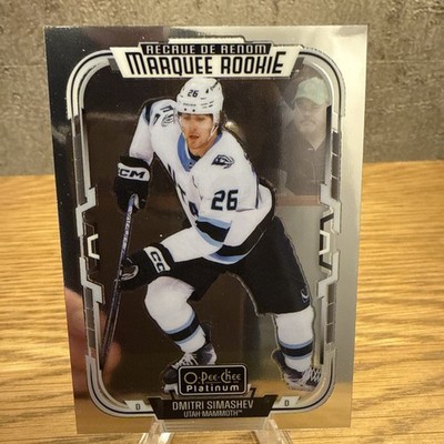 2025-26 O-Pee-Chee Platinum Hockey Marquee Rookie #285 Dmitri Simashev Rookie RC